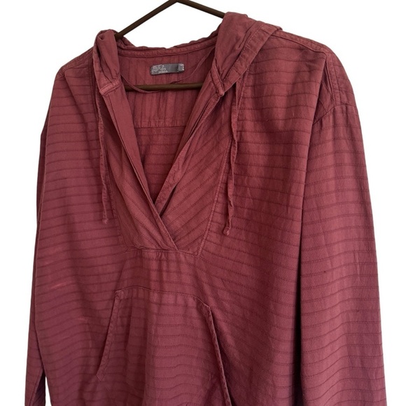 PrAna Farin Pullover, Red, Size S - Picture 4 of 10